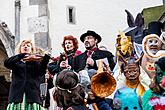 Karnevalsumzug, 5. März 2019, Fasching Český Krumlov, Foto: Lubor Mrázek