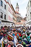 Karnevalsumzug, 5. März 2019, Fasching Český Krumlov, Foto: Lubor Mrázek