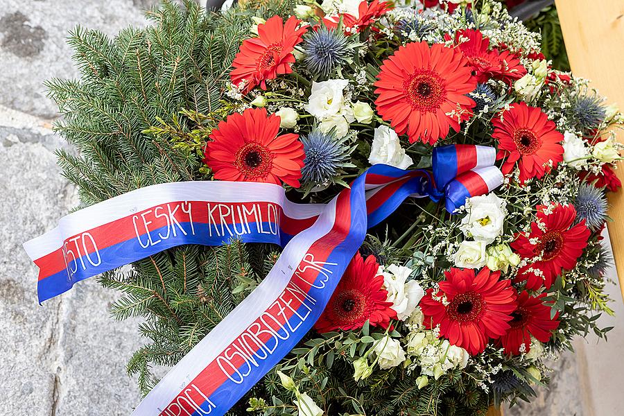 Festakt anlässlich des 74. Jahrestages des Endes des Zweiten Weltkriegs, Český Krumlov 4.5.2019