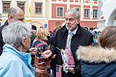 Ceremonial act on the occasion of the 74th anniversary of the end of World War II, Český Krumlov 4.5.2019, photo by: Lubor Mrázek