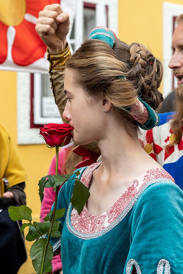 Fest der fünfblättrigen Rose ®, Český Krumlov, Samstag 22. 6. 2019