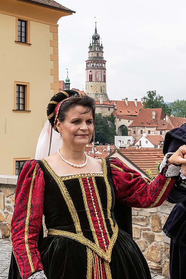 Fest der fünfblättrigen Rose ®, Český Krumlov, Sonntag 23. 6. 2019