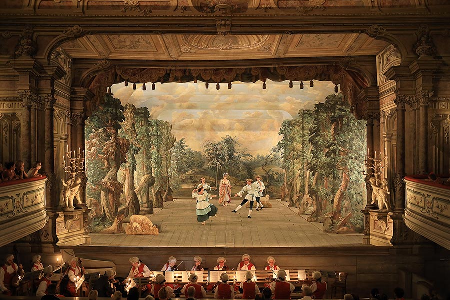 G. F. Händel: Terpsichore, Opera-ballet at the unique Baroque Theatre, 25. and 26.7.2019, International Music Festival Český Krumlov