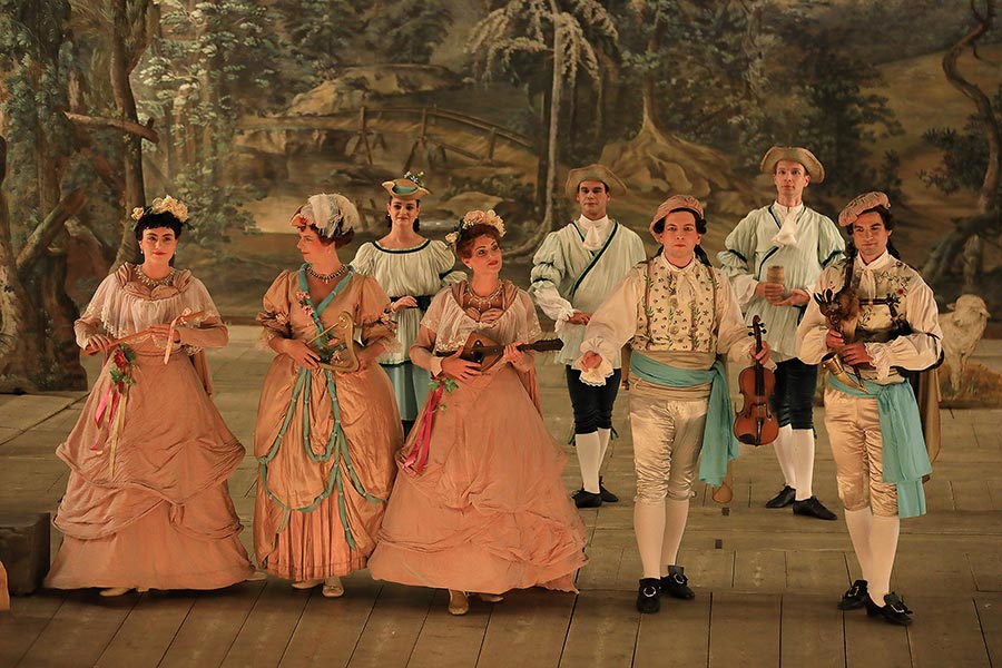 G. F. Händel: Terpsichore, Opera-ballet at the unique Baroque Theatre, 25. and 26.7.2019, Internationales Musikfestival Český Krumlov