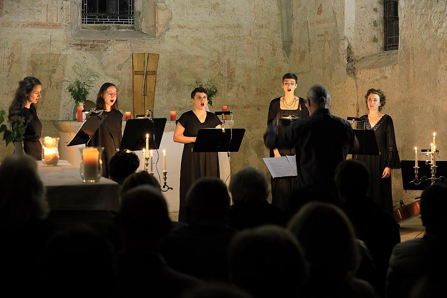 Schola Benedicta – Schola Benedicta – an evening of sacred music with recitation, 4.8.2019, Internationales Musikfestival Český Krumlov
