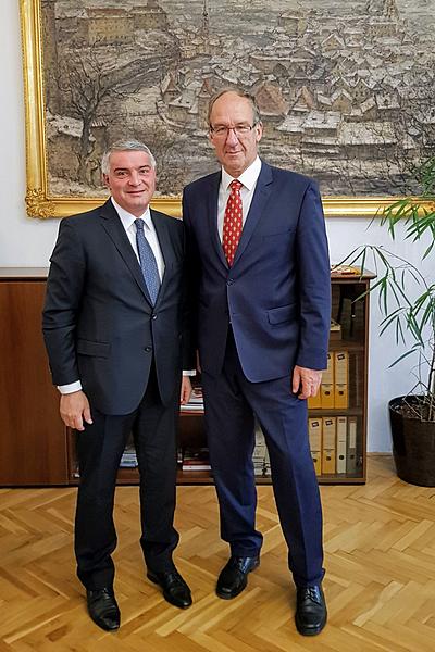 Český Krumlov navštívil arménský velvyslanec