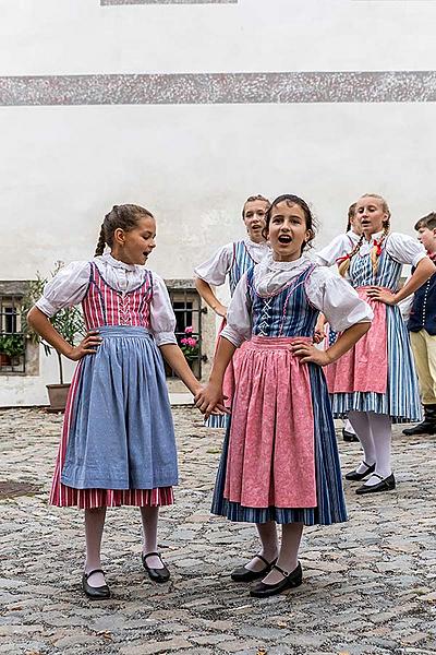 St.-Wenzels-Fest und Internationales Folklorefestival 2019 in Český Krumlov, Freitag 27. September 2019