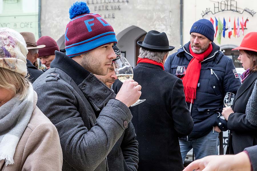 Příjezd sv. Martina a slavnostní otevření Svatomartinského vína, Festivalu vína Český Krumlov® 11.11.2019