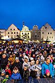 1. Adventssontag - Eröffnung des Advents Verbunden mit der Beleuchtung des Weihnachtsbaums, Český Krumlov 1.12.2019, Foto: Lubor Mrázek