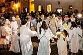 Angelic Procession and st. Nicholas Present Distribution in Český Krumlov 5.12.2019, photo by: Lubor Mrázek