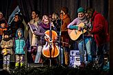 Joint Singing by the Christmas Tree, 3rd Advent Sunday in Český Krumlov 15.12.2019, photo by: Lubor Mrázek