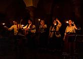 Kapka - tradiční vánoční koncert českokrumlovské folkové kapely 15.12.2019, foto: Lubor Mrázek