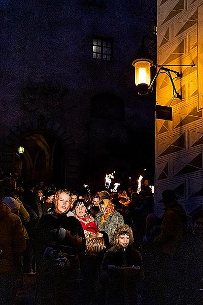 Live Nativity Scene in Český Krumlov 23.12.2019