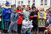 Karnevalsumzug, 25. Februar 2020, Fasching Český Krumlov, Foto: Lubor Mrázek