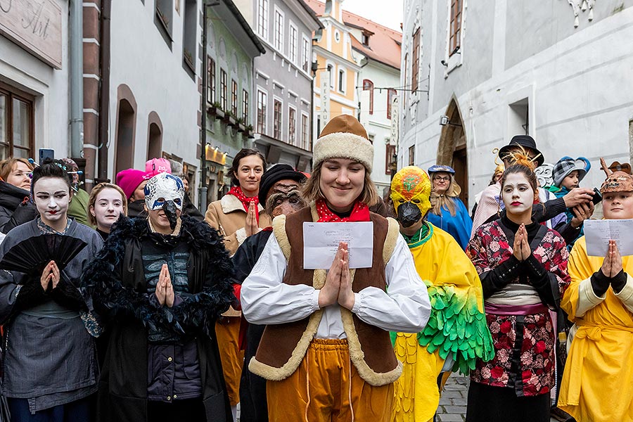 Karnevalsumzug, 25. Februar 2020, Fasching Český Krumlov