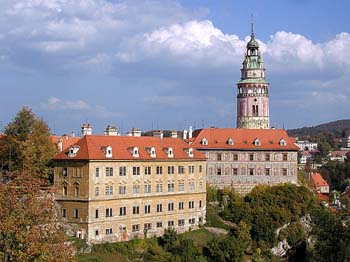 Mincovna hrádek a věž Státního hradu a zámku Český Krumlov, foto: Lubor Mrázek 