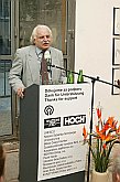Vernisáž výstavy Milana Knížáka v Egon Schiele Art Centru Český Krumlov, 4. září 2004, foto: Libor Sváček 