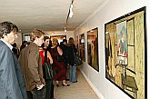 Vernisáž výstavy Milana Knížáka v Egon Schiele Art Centru Český Krumlov, 4. září 2004, foto: Libor Sváček 