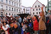 Jožka Černý a moravská cimbálovka, Svatováclavské slavnosti 2004, foto: © Lubor Mrázek 