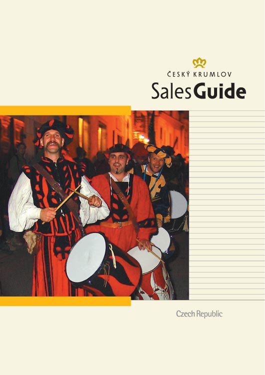 Sales Guide 2005 of the Town of Czech Krumlov, cover
