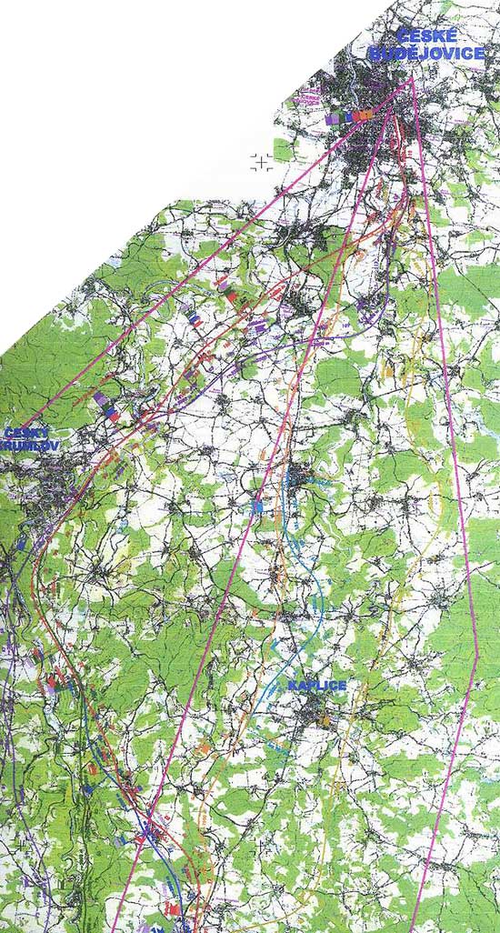 Vyhledávací studie trasy železniční tratě České Budějovice - státní hranice (Linz) 
