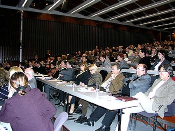 1. turistická konference v lineckém Design Centru na téma „Linz - evropské hlavní město kultury 2009“., foto: Jitka Plouharová 
