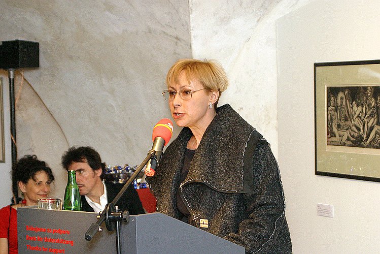 The grand opening of the following summer exhibitions in Egon Schiele Art Centrum, 30.4.2005, photo: © 2005 Lubor Mrázek