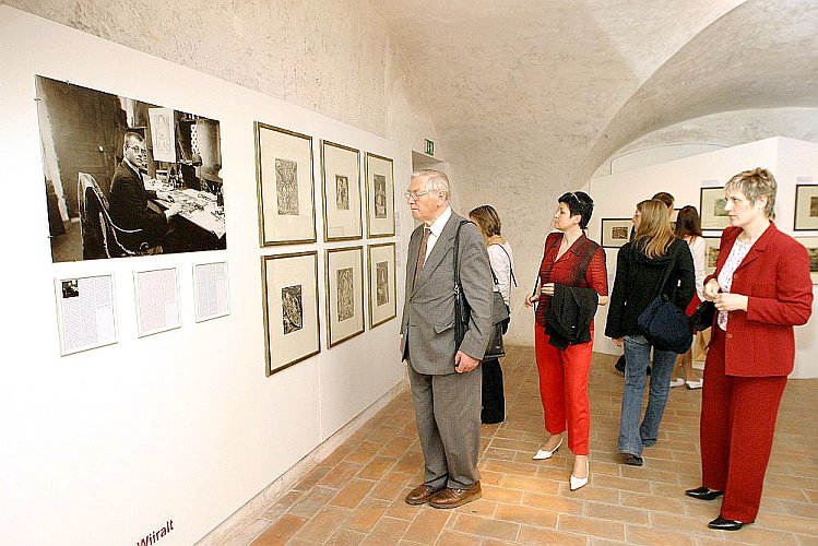 Die festliche Eröffnung der Sommerausstellungen in Egon Schiele Art Centrum, 30.4.2005, Foto: © 2005 Lubor Mrázek