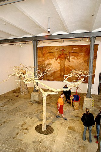 Slavnostní vernisáž letních výstav v Egon Schiele Art Centru, 30.4.2005, foto: © 2005 Lubor Mrázek