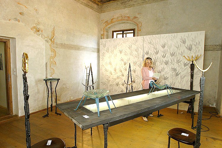 Vernisáž výstavy 12. ročníku Mezinárodní galerie keramické tvorby, 1.5.2005, foto: © 2005 Lubor Mrázek