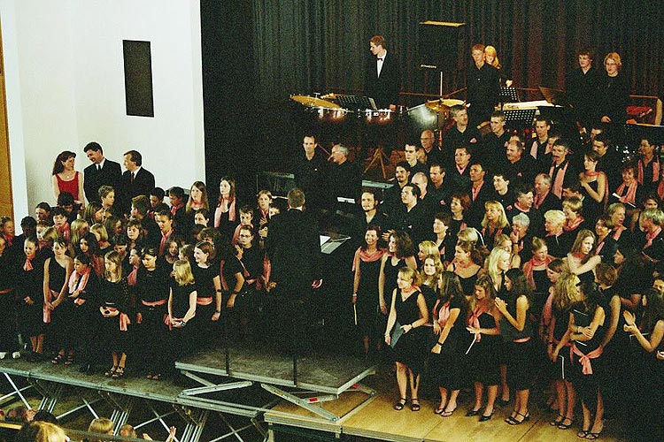 Sbor a Camachův orchestr Gymnasium Siegburg Alleestraße, Německo
