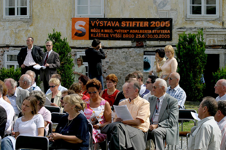 In Vyšší Brod wurde eine Ausstellung über Adalbert Stifters Roman  Witiko eröffnet, Foto: © Lubor Mrázek