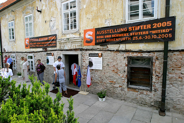 Ve Vyšším Brodě zahájili výstavu o románu Adalberta Stiftera Vítek, foto: © Lubor Mrázek