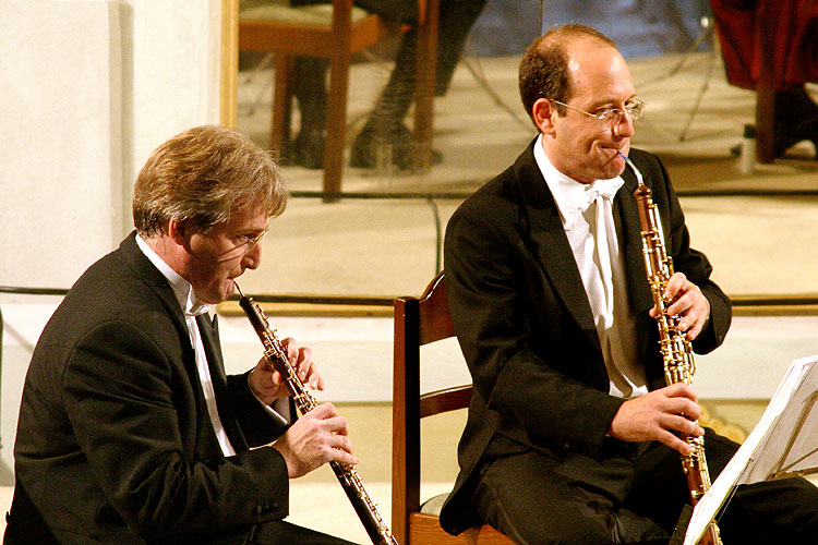 Zürcher Oboenquartett, 3. Juli 2005, Festival der Kammermusik Český Krumlov, Foto: © Lubor Mrázek