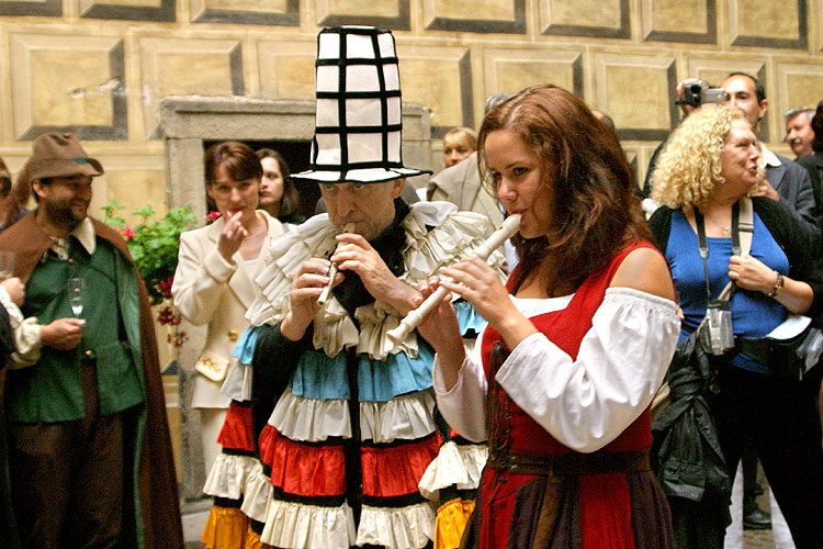 Barokní noc na zámku Český Krumlov ®, 8. července 2005, Festival komorní hudby Český Krumlov, foto: © Lubor Mrázek