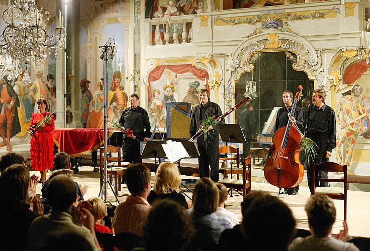 Ars Instrumentalis Pragensis, 4. August 2005, Internationales Musikfestival Český Krumlov, Bildsquelle: © Auviex s.r.o., Foto: Libor Sváček