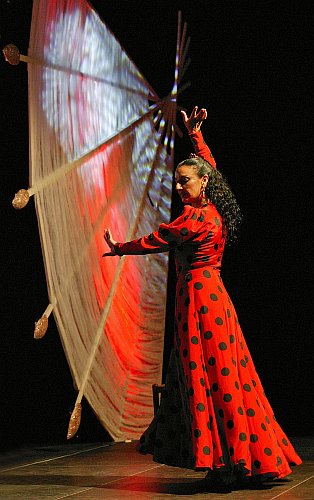 Spanischer Abend mit Flamenco, 13. August 2005, Internationales Musikfestival Český Krumlov, Bildsquelle: © Auviex s.r.o., Foto: Libor Sváček