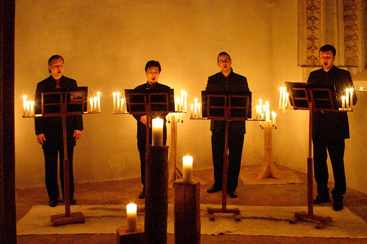 Chant 1450, 20. August 2005, Königliches Musikfestival 2005 Zlatá Koruna, Foto: © Lubor Mrázek