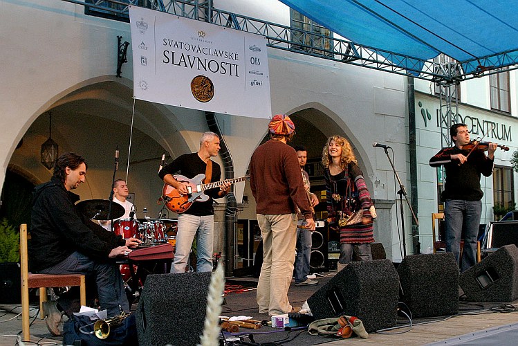 Zahájení a páteční večer, Svatováclavské slavností 2005 v Českém Krumlově, foto: © Lubor Mrázek