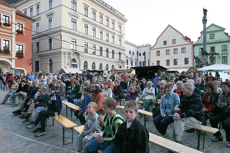 Zahájení a páteční večer, Svatováclavské slavností 2005 v Českém Krumlově, foto: © Lubor Mrázek