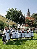 Program v Pivovarské zahradě, Svatováclavské slavností 2005 v Českém Krumlově, foto: © Lubor Mrázek 