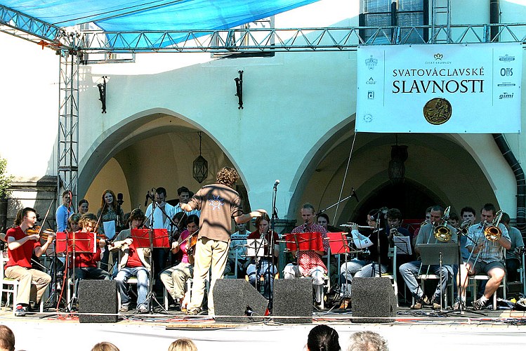 Kultura a zážitky v centru města, Svatováclavské slavností 2005 v Českém Krumlově, foto: © Lubor Mrázek