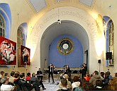 Preßburger Klezmer Band v českokrumlovské synagoze, Svatováclavské slavností 2005 v Českém Krumlově, foto: © Lubor Mrázek 