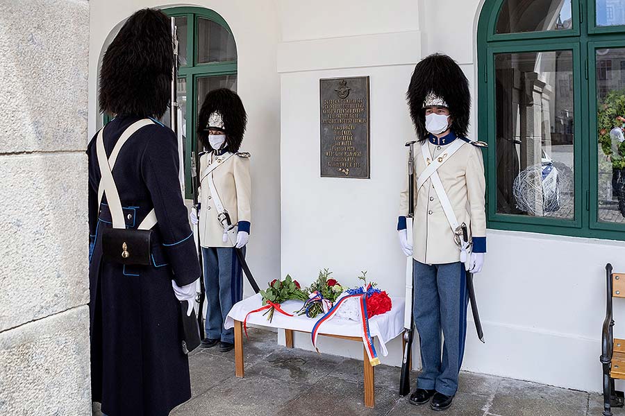 Honoring ceremony to memory of the participants of World War II, 8th May 2020