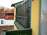 Fotoatelier Seidel, okno do fotografického stuida, zdroj: archiv ČKRF spol. s r.o. 