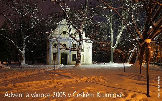 Advent a vánoce 2005 v Českém Krumlově - fotogalerie, foto: © Lubor Mrázek 
