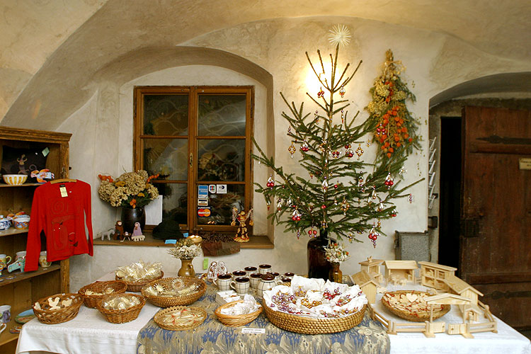 R.galerie, advent a vánoce 2005 v Českém Krumlově, foto: © Lubor Mrázek