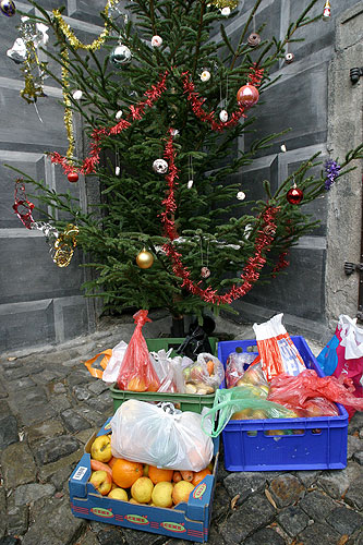 24. prosince - Medvědí vánoce, advent a vánoce 2005 v Českém Krumlově, foto: © Lubor Mrázek