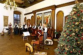 25. prosince - vánoční koncert Chairé, advent a vánoce 2005 v Českém Krumlově, foto: © Lubor Mrázek 