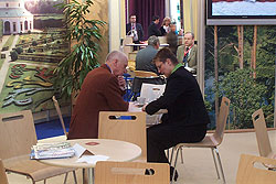 ITB Berlin 2006, jednání s partnery, foto: Jitka Plouharová 